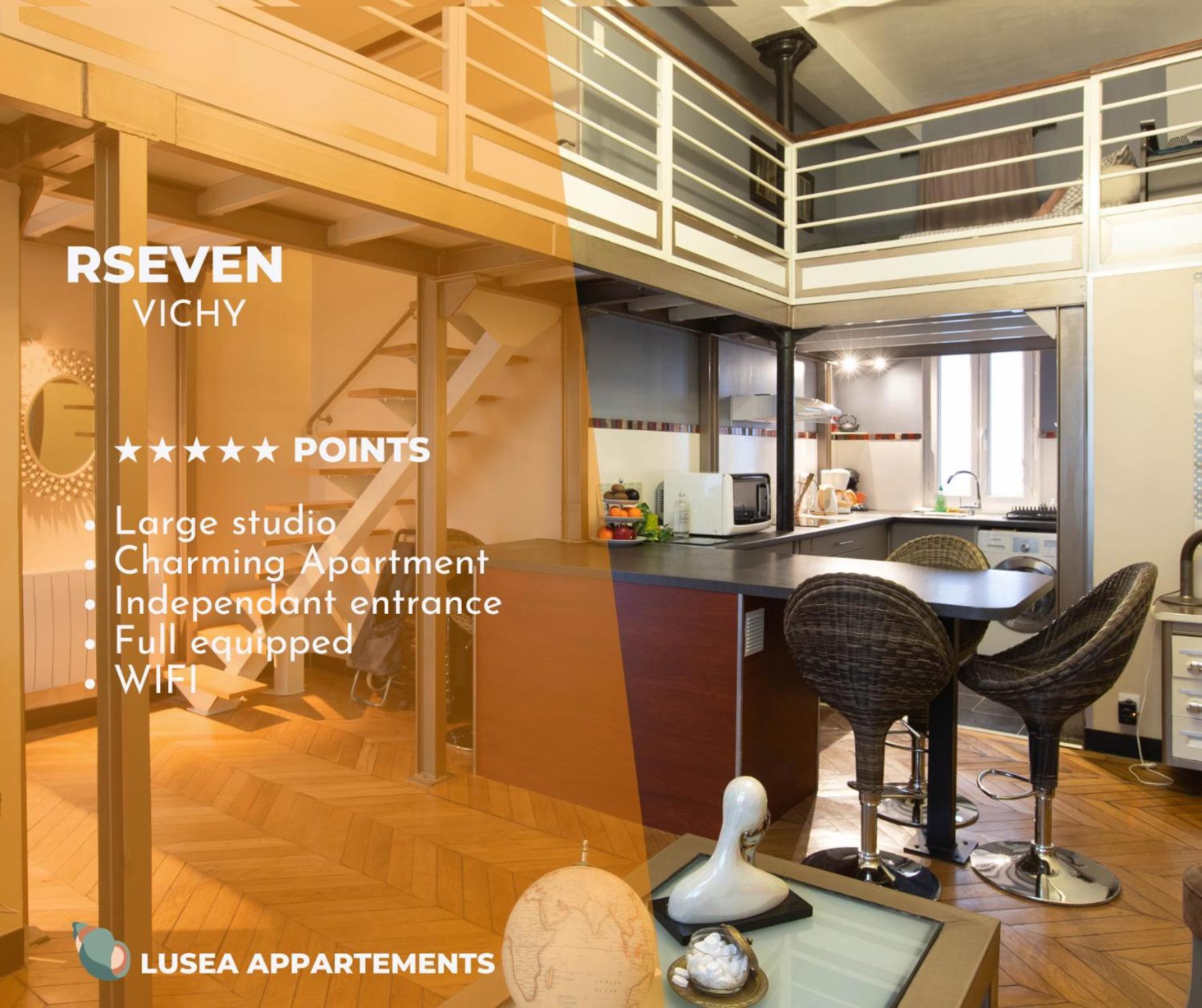 R-seven - Cosy - Bien Situé Appartement Vichy